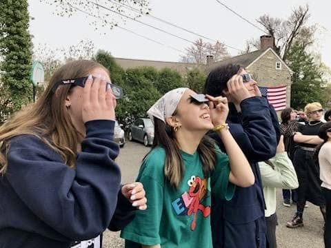 BLC teens exploring the sky together